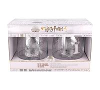 Stor Set of 2 Harry Potter 510ml Glass Water Glasses