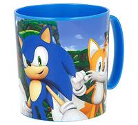 Stor S.L. Kids Cup Sonic – 350ml Reusable Microwave-Safe Plastic