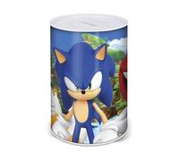 Stor Sonic Metallic Money Box, Piggy Bank, Break to Open