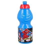 Stor Spiderman 400ml Kids Plastic Water Bottle with Leakproof Cap