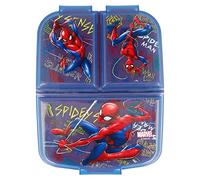 Stor | Spiderman Kids Children’s 3 Compartment Sandwich Lunch Box