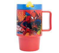 Stor Spiderman Kids Plastic Cup with Lid 530ml