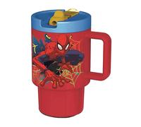 Stor Spiderman Kids Plastic Cup with Lid 530ml