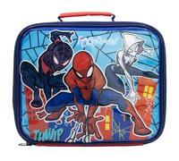 Stor Spiderman Rectangular Insulated Lunch Bag - Keeps Food Fresh and Cool - Durable, Easy-to-Clean Design with Carry Handle - Perfect for School, Nursery, or Days Out