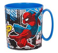 Stor Spiderman Reusable Plastic Microwave Cup 350ml