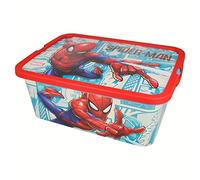 Spiderman Comic Book Storage Box 13L, Multi