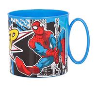 Stor spiderman streets 9oz reusable plastic microwave cup