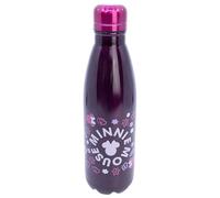 STOR Stainless Steel Water Bottle Minnie Mouse 780ml - Reusable Insulated Flask with Leak-Proof Screw Cap for Sports School Office Daily Use