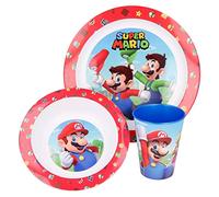 Super Mario 3Pcs Plate Set