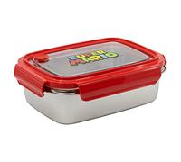 Stor Young Adult Stainless Steel Rectangular Sandwich Box 1020 Ml Super Mario, Multi