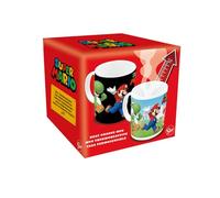 Stor Super Mario Heat Change - Mug Cup Coffee Thermoréactif - Ceramique - Mario - Luigi - Toad - Yoshi, 77840022842