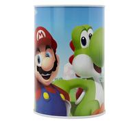 Stor Super Mario Metallic Money Box, Piggy Bank, Break to Open