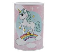 Stor Unicorn Metallic Piggy Bank, Children's Durable Money Box for Saving Coins And Cash