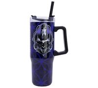 Stor Wednesday Stainless Steel Water Bottle 665ml - Leak-Proof Screw Cap with Handle, Durable for School Sports Travel