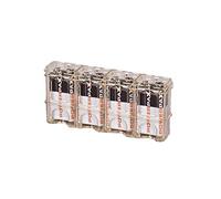Storacell Powerpax 9V Battery Caddy, Clear