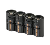 Storacell PowerPax CR123 4 Battery Holder, Black