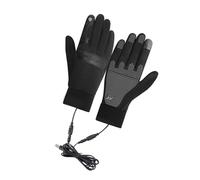 Storage Bag 1 Pair USB Powered Heating Knitting Heating Mittens Winter Washable Hands Warmer USB Heated Gloves For Men And Women Charging Gloves