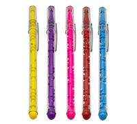 Storage Bag 15pcs Novelty Ballpoint Pen Toys Refillable 0.5mm Blue Halloween/Christmas Party Decor For Gift Vent Ball Toy Toy