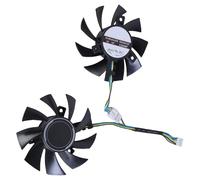Storage Bag 1Pair FD8015U12D 75mm 12V 0.5A 4Pin VGA Cooling Fan For GTX1660Ti RTX2060 GAMING OC Graphics Card Fan