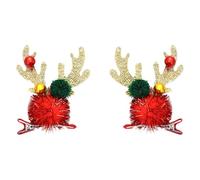 Storage Bag 2pcs Trendy Girls Softable Hairpin Halloween Barrettes Holiday Party Headpiece For Parties And Office Event Family Gathering Hair Decoration