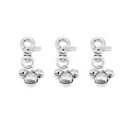 Storage Bag 3PCS Dog Bells For Pet Collar LoudPendant For Pet Dogs Walking Training TagClip AntiLost Collar Clip Outdoor Supply Bells Accessories