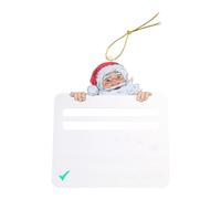 Storage Bag Acrylic Christmas Money Clip Ornament Enhances The Warmth Of Your Family Home Accessory Children Festival Gift Festive Acrylic Money Clip