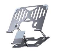 Storage Bag Alloy Steel Laptop Stand Adjustment Height Foldable Double Arm Bracket Enhances Airflows Cooling For Computers Adjustment Laptop Holder