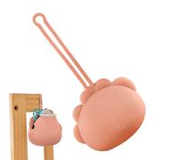 Storage Bag - Animal Shaped Silicone Container Box for | Organizer Bag with Lanyard for Daily Outings, Long Trips, Walks, Camping, Soother Holder Case, Portable