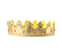 Storage Bag Antique King Crown Gold Prince Diadems Tiaras Royal King Costume Hair Accessories For Halloween Cosplay Birthday Wedding Royal Costume
