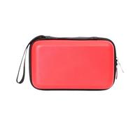 ＡＷＨＡＯ Storage Bag As Hard Case, Headphone Box, Carrying Case And Accessory Bag with Shockproof Construction for Daily Carrying, Red