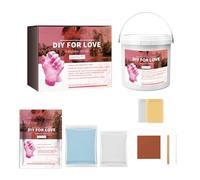 Storage Bag Baby Handprint Casting Supplies With Alginate Casting Powder For Holding Hands Birthday Anniversary