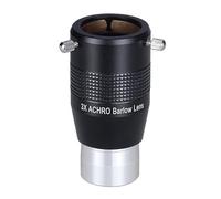 Storage Bag Barlow Lens 3X 1.25Inches Fully Multi-Coated Lens Metal Barlow Accessories For Astrophotography Gifts Accessories For Astronomy