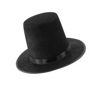 Storage Bag Black Satins Belt Tall Hat For Halloween Party Theatrical Performances Adult And Children Cosplay Costume Accessory Hat Vampires Top