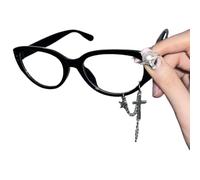 Storage Bag Blue Light Glasses For Women And Men Small Cats Eye Frame Gaming Glasses Computer For Phones TVs And Without