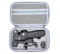 Storage Bag Case for DJI Osmo Mobile 8, Waterproof PU Carry Bag Portable Travel Case OM8 Protective Cover Handbag Organizer for Osmo Mobile 8 Gimbal Stabilizer (Gray)