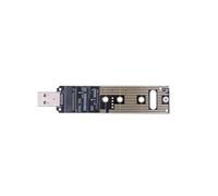 Storage Bag Compactly USB To NVME Solid Disk Adapter For Quick Installation Easy Use In Various Scenario For 2280 2260 2242