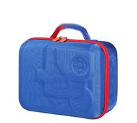 Storage Bag Compatible with LittleTikes Story Dream Machine Books Starter Set, Kids Toys Travel Carry Case for Storytime Books Audio Play Characters (Blue, Storage Bag M: 11.02*8.86*6.1in)
