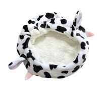 Storage Bag Cute Furry Lamb Girls Painter Hat Cartoon Animal Cosplay Headdress Cow/Leopard Faux Lamb Painter Hat With Furry Men