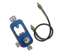 Storage Bag Diving Refill Adapter Aluminum Alloys Diving Oxygen Cylinder Refill Adapter Tanks With Gauge And Hose Aluminum Alloys Oxygen Cylinder With Gauge And Hose