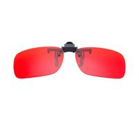 Storage Bag Easy To Use And Green Clip On Lens For Kids Suit For Color Weakness Correction Simplify Training Accessory Color Glasses Adult Green Glasses Men Driving