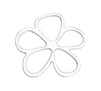 Storage Bag Fashion Hollow Flower Pendant Jewelry Making Irregular Flower Bead Earring Dangle Pendant Charm Party Favor
