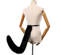 Storage Bag Fauxes Furs Foxes Tail Animal Tail Cats Dog Wolf Animes Halloween Cosplays Party Costume Accessorise For Adult Teen Halloween Costumes
