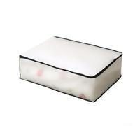 Storage Bag For Bedding And Clothes, Large Capacity Transparent Organizer With Moisture Proofs Protection, For IDEAL For Under Bed Quilts And Clothing Storage, Clear Visibility Design