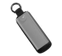 Storage Bag for Drives | Portable Carry Bag - Protective Leather Case for USB Protective Box and Key Ring | Small Bag for Landlords with Multiple Compartments - Travel Data