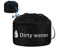 Storage Bag for Motorhome Hose, Waterproof, Motorhome Accessories, Storage Bag, Organiser for Sewage Hoses, Fresh/Black Water Hoses, Electric Cables, 46 x 25 cm