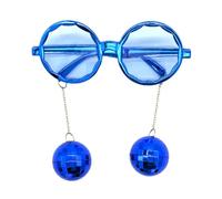 Storage Bag For Women Men Trendy Ball Pendant Fashion Round Sun Glasses Cosplay Eyewear Hippiesunglasses