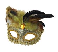 Storage Bag Halloween Mardi Gras Half Face Feathered Venetians Carnivals Masquerade Party Masquerade Halloween Feather Half Face Mardi Gras