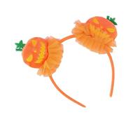 Storage Bag Halloween Pumpkin Headband For Party Day Of The Death Hairband Cosplay Costume Headpiece For Adult Festival Headwear Halloween Headpiece