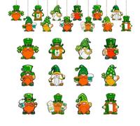 Storage Bag Irish Inspired Doll Pendants Set Of 24 Wood Signs For Patrick's Day Decor And Gift Giving Party Decorations Decorations