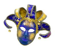 Storage Bag Jesters Masquerade Mardi Gras Full Face Venetians Comedy Halloween For Carnivals Venetians Comedy Masquerade Full Face Halloween